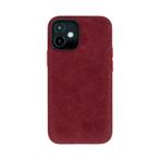iPhone 12 Mini - Alcantara Case | Ruby Red, Ophalen of Verzenden, Nieuw, Hoesje of Tasje