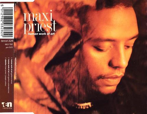 cd single - Maxi Priest - Human Work Of Art, Cd's en Dvd's, Cd Singles, Zo goed als nieuw, Verzenden
