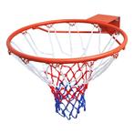 vidaXL Basketbalringset met net 45 cm oranje, Verzenden, Nieuw