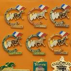 Draagspeld Lot of 75 Horse-Themed Pin Badges – PMU,