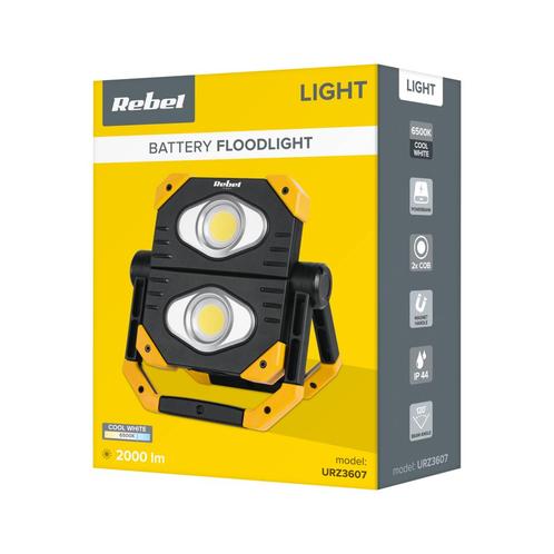 Rebel URZ3607 Draagbare LED-werkspot, Doe-het-zelf en Verbouw, Overige Doe-het-zelf en Verbouw, Ophalen of Verzenden