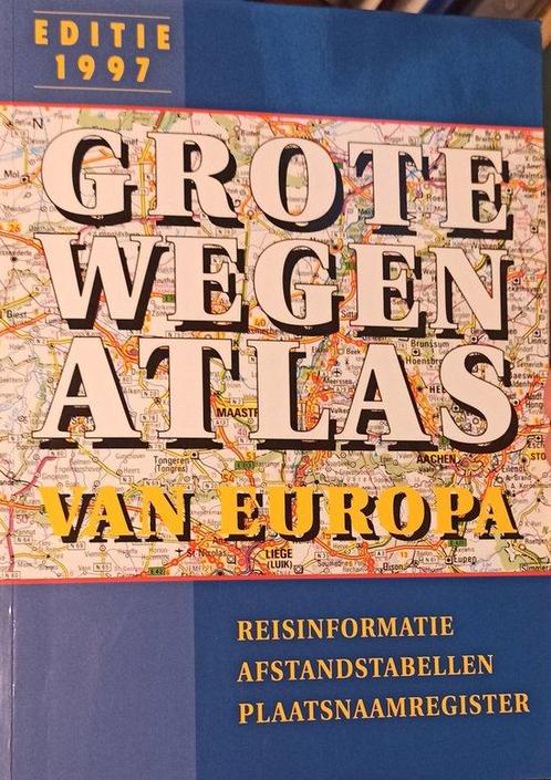 Grote Wegenatlas van Europa 9789039601389 Jacques Hermus, Boeken, Overige Boeken, Zo goed als nieuw, Verzenden