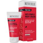 Revuele Pure Skin Anti-Pimple Night Cream - 50ml, Sieraden, Tassen en Uiterlijk, Uiterlijk | Gezichtsverzorging, Nieuw, Ophalen of Verzenden