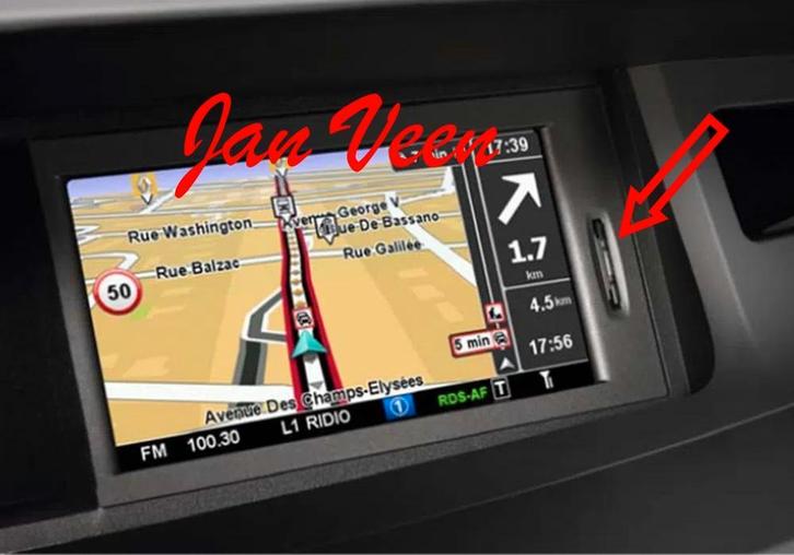 Renault Carminat Live 11.45 Nav. Update 2025/26 EU. SD-kaart, Computers en Software, Navigatiesoftware, Heel Europa, Update, Nieuw