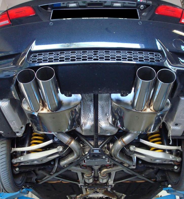 FOX BMW E93 M3 Cabrio - Super Sound einddemper rechts/links, Auto-onderdelen, Uitlaatsystemen, Nieuw, Verzenden