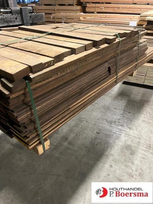Eenmalige aanbieding op=op restpartij Wengé hout, Doe-het-zelf en Verbouw, Hout en Planken, Overige houtsoorten, Minder dan 200 cm