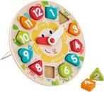 Hape Klok- en vormenpuzzel houten l van €15,99 voor €12,79, Kinderen en Baby's, Ophalen of Verzenden, Nieuw