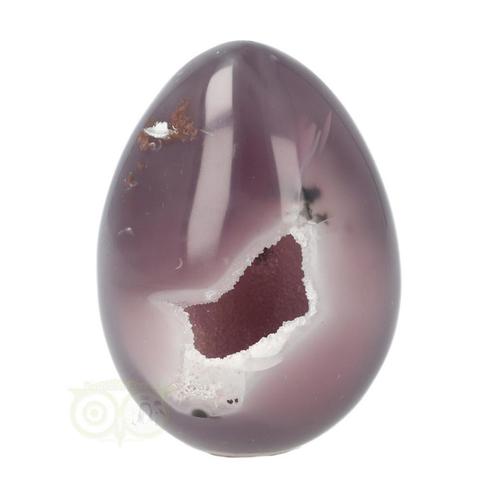 Agaat Geode Ei No 8 - 343 gram, Sieraden, Tassen en Uiterlijk, Edelstenen, Nieuw, Verzenden