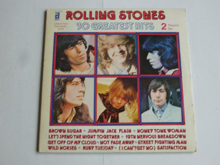 Rolling Stones - 30 Greatest Hits (2 LP), Cd's en Dvd's, Vinyl | Pop, Zo goed als nieuw, Verzenden