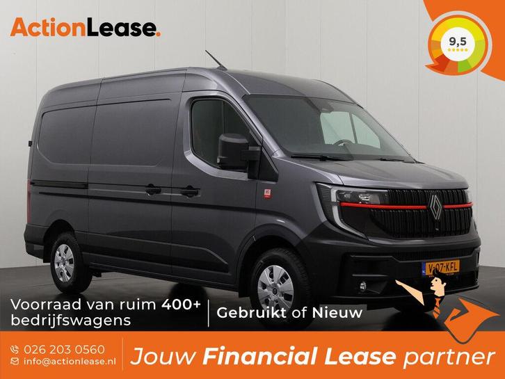 Renault Master Bestelbus L2 H2 2024 Diesel Handgeschakeld, Auto's, Renault, Dealer onderhouden, Te koop, Zwart, Handgeschakeld