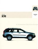 2004 VOLVO XC90 BROCHURE DUITS, Boeken, Auto's | Folders en Tijdschriften, Nieuw, Author, Volvo