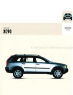 2004 VOLVO XC90 BROCHURE DUITS, Nieuw, Volvo, Author