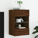 vidaXL Tv-wandmeubel met LED-verlichting 40x30x60,5 cm, Huis en Inrichting, Kasten | Televisiemeubels, Verzenden, Nieuw, Overige houtsoorten