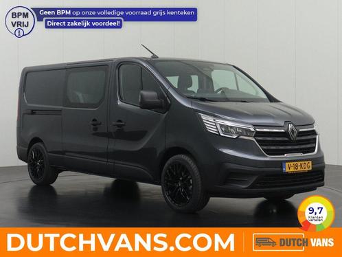 Renault Trafic Dubbele-cabine 2.0 | grijs, Auto's, Bestelauto's, Lease, Handgeschakeld, BTW verrekenbaar, Diesel, Zilver of Grijs