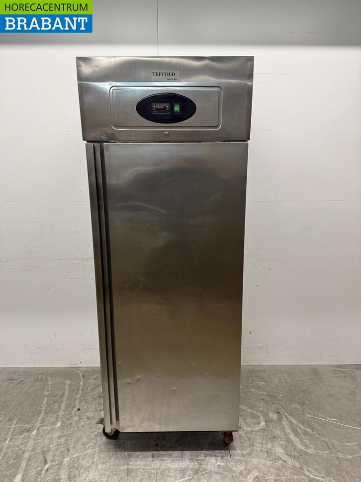 RVS Tefcold Enkeldeurs Koeling 520 liter 230V Horeca, Zakelijke goederen, Horeca | Keukenapparatuur, Gebruikt, Ophalen of Verzenden