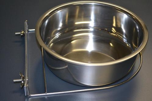 Eet of drinkbakje met klemhouder 23 cm, Dieren en Toebehoren, Vogels | Hokken en Kooien, Nieuw, Ophalen of Verzenden