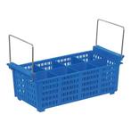Bestekinzet en draagkorf met klapbare grepen 43x21x15(h)cm, Verzenden, Nieuw in verpakking