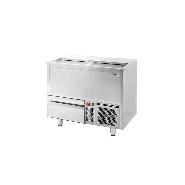 GGM Gastro | Koelkist voor flessen - RVS - 265 liter - met 1, Zakelijke goederen, Horeca | Keukenapparatuur, Nieuw in verpakking