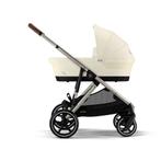 Showmodel Cybex Gazelle Duo Seashell Beige € 750,=, Kinderen en Baby's, Kinderwagens en Combinaties, Ophalen, Nieuw, Verstelbare duwstang