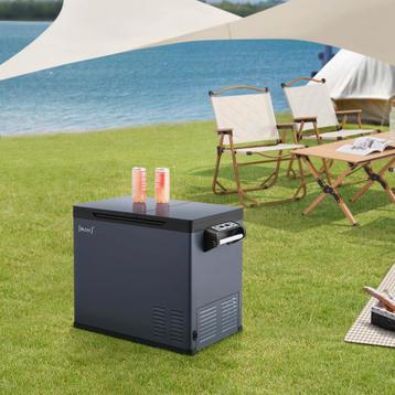 Auto koelbox Alberona elektrisch blauwgrijs 70x39x51,5 cm 55 beschikbaar voor biedingen