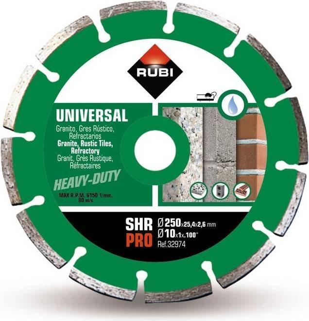 Rubi DIAMANTZAAGBLAD SHR 250 32974, Doe-het-zelf en Verbouw, Tegels, Ophalen of Verzenden