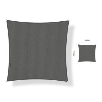 Schaduwdoek 5x5 vierkant Cool grey beschikbaar voor biedingen