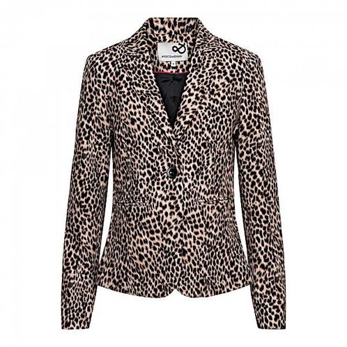 -30% &Co Woman  &Co Woman Blazer copenhagen animal black mul, Kleding | Dames, Jasjes, Kostuums en Pakken, Nieuw, Verzenden