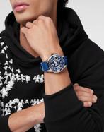 Philipp Plein PWAAA1722 The $kull Carbon Fiber horloge 44 mm, Nieuw, Overige merken, Staal, Kunststof