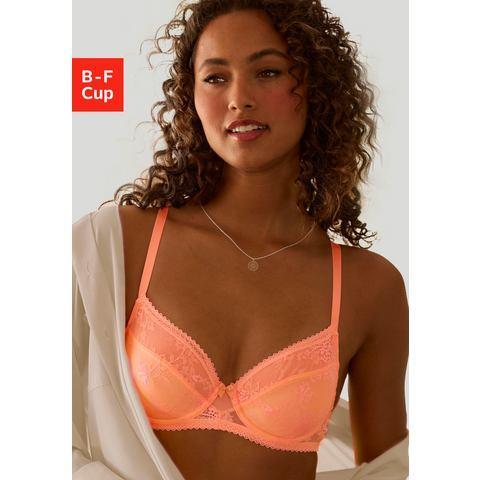 Lascana Beugel-bh van fijne jacquardkant, sexy lingerie, Kleding | Dames, Ondergoed en Lingerie, Verzenden