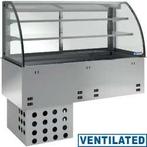 Inbouw Gekoelde vitrine met schuine glas Wouter, Verzenden, Nieuw in verpakking