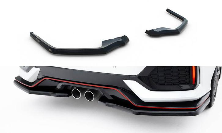 Achter Diffuser V.2 Honda Civic Sport MK10 Facelift Maxton, Auto-onderdelen, Overige Auto-onderdelen, Ophalen of Verzenden