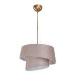 Design hanglamp Wigan E27 zandkleurig lux.pro, Nieuw, Verzenden
