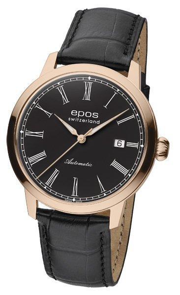 Epos - Timeless - Zonder minimumprijs - 3432.132.24.25.25 -, Sieraden, Tassen en Uiterlijk, Horloges | Heren