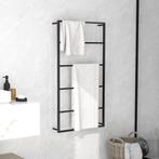 Handdoekenrek Zwart - OP = OP! Design voor kleine badkamers, Huis en Inrichting, Ophalen of Verzenden, Nieuw, Zwart, Handdoekenrek