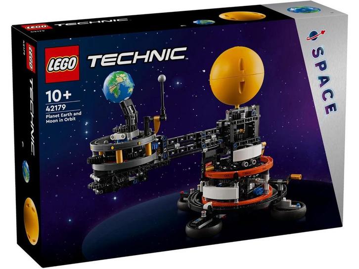LEGO Technic - De aarde en de maan in beweging (42179) -, Kinderen en Baby's, Speelgoed | Bouwstenen, Zo goed als nieuw, Verzenden