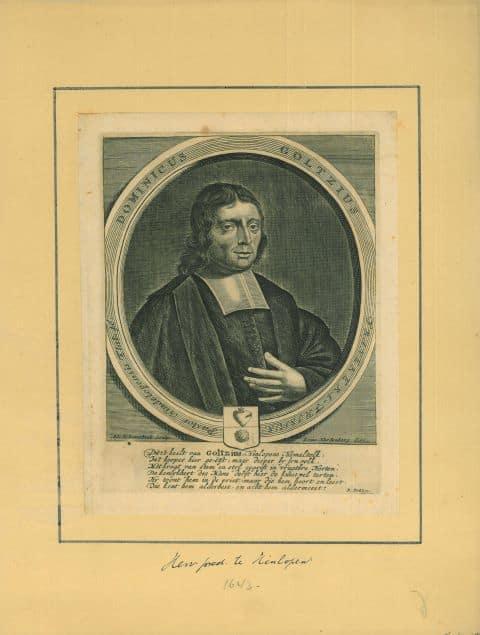 Portrait of Dominicus Goltzius, Antiek en Kunst, Kunst | Etsen en Gravures