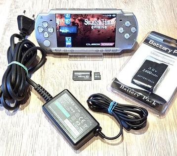 PSP 2004 Zilver Complete Set  + 40 TOP-games beschikbaar voor biedingen