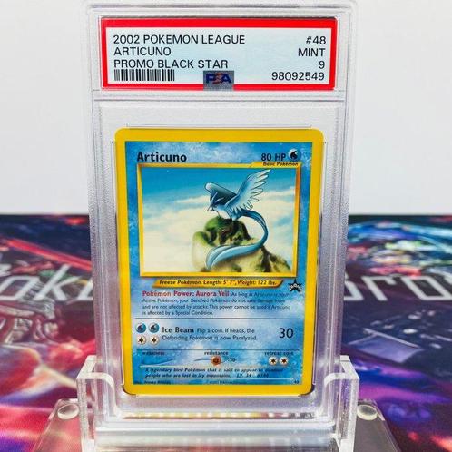 Pokémon Graded card - Articuno #48 Pokemon League Promo, Hobby en Vrije tijd, Verzamelkaartspellen | Pokémon