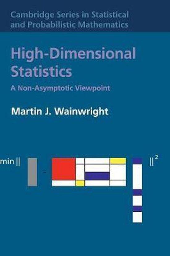 9781108498029 High-Dimensional Statistics, Boeken, Studieboeken en Cursussen, Nieuw, Verzenden