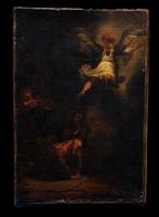 Dutch school (XVIII) After Rembrandt Harmenszoon van Rijn -, Antiek en Kunst, Kunst | Schilderijen | Klassiek