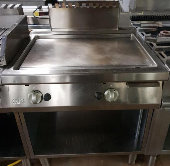 Occasion ATA gas bakplaat, glad, Zakelijke goederen, Horeca | Keukenapparatuur, Gebruikt, Ovens, Magnetrons en Steamers, Ophalen