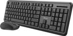 Trust ODY - Draadloos toetsenbord en muis - Qwerty, Computers en Software, Toetsenborden, Verzenden, Nieuw