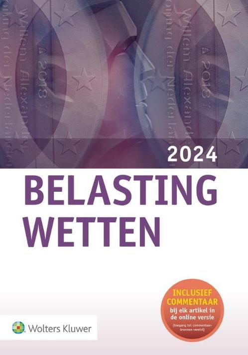 Belastingwetten   pocketeditie 2024 9789013175400, Boeken, Studieboeken en Cursussen, Zo goed als nieuw, Verzenden