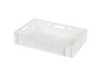E1 krat 600x400x125mm wit, HDPE, gebruikt - Palletdeal (64, Ophalen of Verzenden
