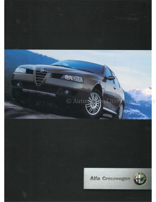 2004 ALFA ROMEO 156 CROSSWAGON BROCHURE NEDERLANDS, Boeken, Auto's | Folders en Tijdschriften, Alfa Romeo