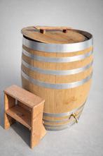 Luxe Eikenhouten IJsbad (300L) – Complete Wellness Set!, Tuin en Terras, Ophalen of Verzenden, Nieuw, Vast