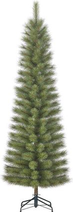 2dekans | Black Box Kunstkerstboom - Smal - Groen - 215 cm -, Diversen, Kerst, Ophalen of Verzenden, Zo goed als nieuw