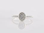 Zonder minimumprijs - Ring - 14 karaat Witgoud - 0.10ct. tw., Nieuw