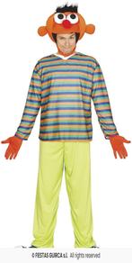 Ernie Kostuum - Bert en Ernie, Verzenden, Nieuw, Feestartikel