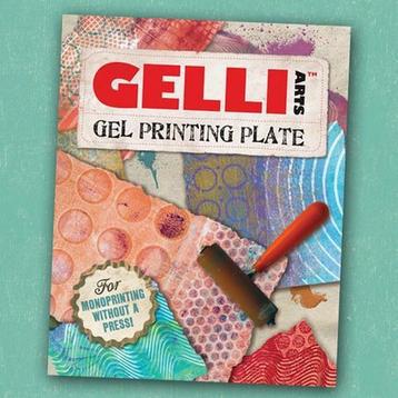 Gelli Arts - Gel Printing Plate 20.3x25.4cm GEL8X10 beschikbaar voor biedingen